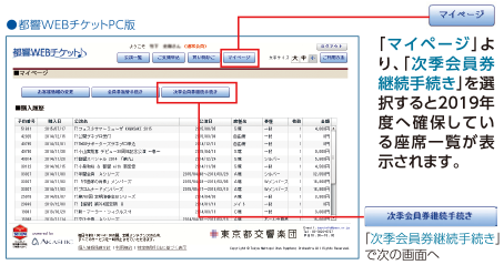 都響WEBチケットPC版