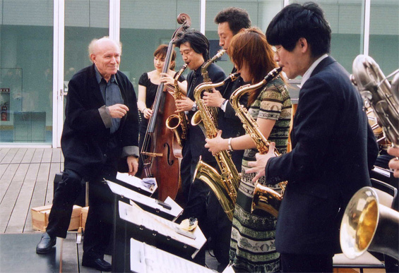 「マーラー・シリーズ」完結後のパーティ 写真